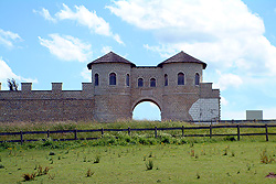 Das Nordtor steht in Weißenburg und gehört zum Castrum Biriciana